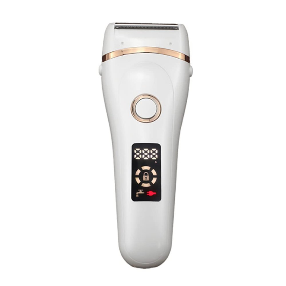 Electric Razor for Women Painless Lady Trimmer USB Girl Body Hair Shaver LCD Display Wet Dry Ladies Leg Hair Remover Electric Razor