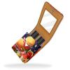 YTYVAGT Lipstick Case,Leather Lip Gloss Lipstick Organizer with Mirror,Mini Lipstick Holder Bag,American Hat Food view 2
