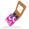 YTYVAGT Lipstick Case,Leather Lip Gloss Lipstick Organizer with Mirror,Mini Lipstick Holder Bag,Abstract Pink Camo view 2
