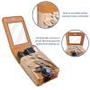 YTYVAGT Lipstick Case,Portable Makeup Bag Cosmetic Pouch,Lipstick Holder Makeup Organizer,Sea Turtle on the Beach view 4