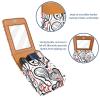 YTYVAGT Lipstick Case,Leather Lip Gloss Lipstick Organizer with Mirror,Mini Lipstick Holder Bag,Valentine'S Day Simple Style view 4