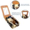 YTYVAGT Lipstick Case,Portable Makeup Bag Cosmetic Pouch,Lipstick Holder Makeup Organizer,Running Horse Prairie Animal view 4