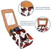 YTYVAGT Lipstick Case,Portable Makeup Bag Cosmetic Pouch,Lipstick Holder Makeup Organizer,Butterfly Illustration Abstract Modern view 4
