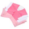 PLAFOPE 2pairs Elastic Heel Socks for Women Moisturized Toe Socks Gel Cover for Cracking Prevention and Portable Foot Support view 1