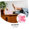 PLAFOPE 2pairs Elastic Heel Socks for Women Moisturized Toe Socks Gel Cover for Cracking Prevention and Portable Foot Support view 2