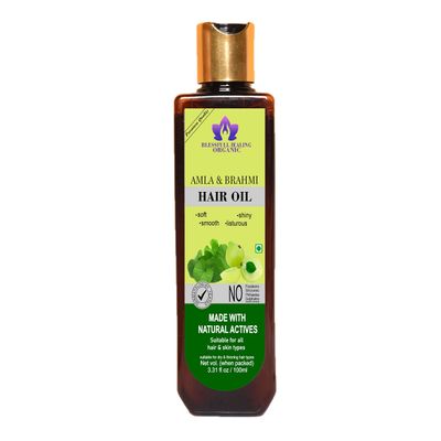 Blessfull Healing Luxury Amla & Bramhi Hair Oil - 100Ml