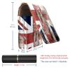 YTYVAGT Lipstick Case,Portable Makeup Bag Cosmetic Pouch,Lipstick Holder Makeup Organizer,British Flag Wall Texture view 3