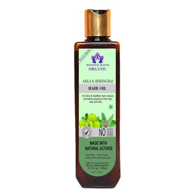 Blessfull Healing Luxury Amla & Bhringraj Hair Oil - 100Ml