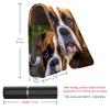 YTYVAGT Makeup Organizer,Makeup Lipstick Case for Outside Mini Bag Travel Cosmetic Pouch,Boxer Dog on the Grass view 3