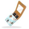 YTYVAGT Lipstick Case,Portable Makeup Bag Cosmetic Pouch,Lipstick Holder Makeup Organizer,Dachshund Dog and Bone view 2