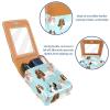 YTYVAGT Lipstick Case,Portable Makeup Bag Cosmetic Pouch,Lipstick Holder Makeup Organizer,Dachshund Dog and Bone view 4