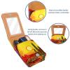 YTYVAGT Lipstick Case,Leather Lip Gloss Lipstick Organizer with Mirror,Mini Lipstick Holder Bag,Welcome Green Desert Cactus view 4