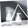 Amosfun 2pcs Refillable Foaming Pump Bottle for Cosmetic Transparent Bubble Maker for Hand Soap Shampoo Lotion Travel Containers for Women view 4