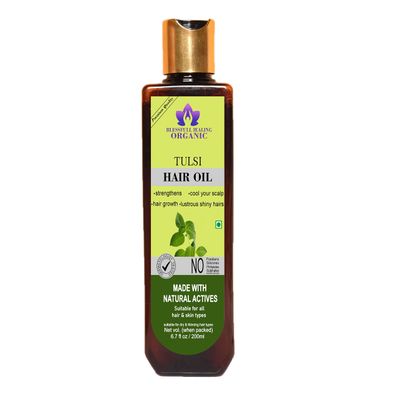 Blessfull Healing Luxury Tulsi Hair Oil - 300Ml