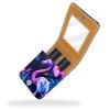 YTYVAGT Lipstick Case,Portable Makeup Bag Cosmetic Pouch,Lipstick Holder Makeup Organizer,Tropical Plant Flowers Flamingo view 2