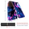 YTYVAGT Lipstick Case,Portable Makeup Bag Cosmetic Pouch,Lipstick Holder Makeup Organizer,Tropical Plant Flowers Flamingo view 3