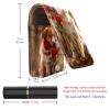 YTYVAGT Lipstick Case,Portable Makeup Bag Cosmetic Pouch,Lipstick Holder Makeup Organizer,Cute Pet Dog Flower Animal Pattern view 3