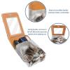 YTYVAGT Lipstick Case,Leather Lip Gloss Lipstick Organizer with Mirror,Mini Lipstick Holder Bag,Cute Cat view 4