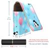 YTYVAGT Lipstick Case,Leather Lip Gloss Lipstick Organizer with Mirror,Mini Lipstick Holder Bag,Cute Panda Bears and Balloons view 3