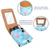 YTYVAGT Lipstick Case,Leather Lip Gloss Lipstick Organizer with Mirror,Mini Lipstick Holder Bag,Cute Panda Bears and Balloons view 4