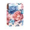 YTYVAGT Lipstick Case,Leather Lip Gloss Lipstick Organizer with Mirror,Mini Lipstick Holder Bag,Flowering Flowers and Butterflies view 1