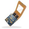 YTYVAGT Lipstick Case,Leather Lip Gloss Lipstick Organizer with Mirror,Mini Lipstick Holder Bag,Tropical Painting Leaves Floral view 2