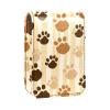 YTYVAGT Lipstick Case,Portable Makeup Bag Cosmetic Pouch,Lipstick Holder Makeup Organizer,Cute Animal Dog Paw Pattern view 1