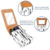 YTYVAGT Lipstick Case,Portable Makeup Bag Cosmetic Pouch,Lipstick Holder Makeup Organizer,Ethnic Style Indian Arrows view 4