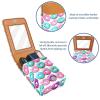YTYVAGT Lipstick Case,Portable Makeup Bag Cosmetic Pouch,Lipstick Holder Makeup Organizer,Dessert Colorful Donut Sweets view 4
