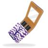 YTYVAGT Lipstick Case,Portable Makeup Bag Cosmetic Pouch,Lipstick Holder Makeup Organizer,Sea Wave Texture Background Anchor view 2
