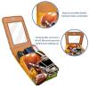 YTYVAGT Lipstick Case,Leather Lip Gloss Lipstick Organizer with Mirror,Mini Lipstick Holder Bag,American Football Field Beer view 4