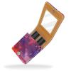 YTYVAGT Travel Lipstick Organizer Case,Lipstick Case Portable Makeup Bag With Mirror,Colorful Gradient Texture view 2