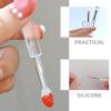 Baluue 9pcs Lip Brush Cover Versatile Lip Applicators for Lipstick and Easy to Clean for Makeup Application view 2