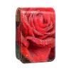 YTYVAGT Travel Lipstick Organizer Case,Lipstick Case Portable Makeup Bag With Mirror,Rose Water Drop Blossom view 1