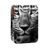 YTYVAGT Lipstick Case,Leather Lip Gloss Lipstick Organizer with Mirror,Mini Lipstick Holder Bag,Animal Leopard view 1