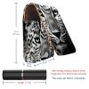 YTYVAGT Lipstick Case,Leather Lip Gloss Lipstick Organizer with Mirror,Mini Lipstick Holder Bag,Animal Leopard view 3