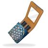 YTYVAGT Lipstick Case,Portable Makeup Bag Cosmetic Pouch,Lipstick Holder Makeup Organizer,Flower Ethnic Style Texture view 2