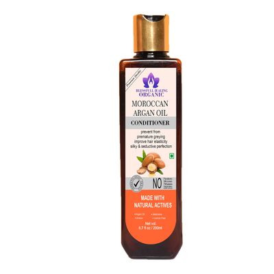 Blessfull Healing Luxury Moroccan Argan Oil Natural Hair Conditioner 200 ml