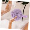 FRCOLOR 4pcs Exfoliating Shower Loofah Soft Mesh Bath Scrubber for Gentle Skin Care Body Wash Tool for Daily Cleansing and Smoothing view 2