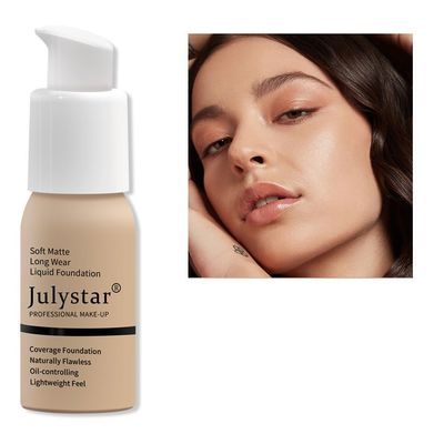 Generic Julysatr Concealer Foundation, Long Lasting Moisturizing Makeup, Natural Look (10, 1)