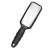 Healeved Professional Stainless Steel Foot File Exfoliating Scrub Tool for Home Pedicure Care Black Callus Remover for Soft Smooth Feet Design Hanging view 1
