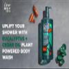 DOVE MEN + CARE Body Wash Eucalyptus + Cedar Oil to Rebuild Skin in the Shower & Elements Body Wash Charcoal + Clay, Effectively Washes Away Bacteria view 3