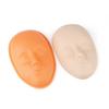 3pcs Tattoo Facial Training Blocks Head Silicone Practice Permanent Makeup Lip Eyebrow Tattoo Practice Skin Mannequin Doll Face Head Ermanent Makeup for Beginners and Artists view 3