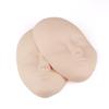 3pcs Tattoo Facial Training Blocks Head Silicone Practice Permanent Makeup Lip Eyebrow Tattoo Practice Skin Mannequin Doll Face Head Ermanent Makeup for Beginners and Artists view 4
