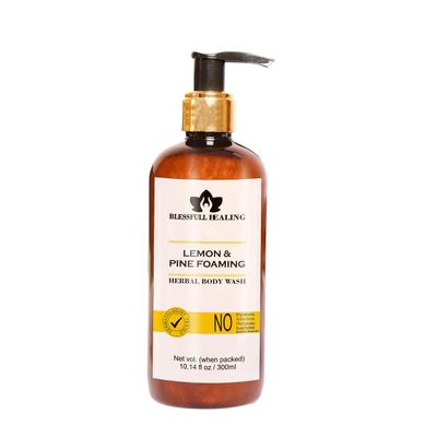 Blessfull Healing Luxury Lemon & Pine Foaming Herbal Body Wash 300 ml