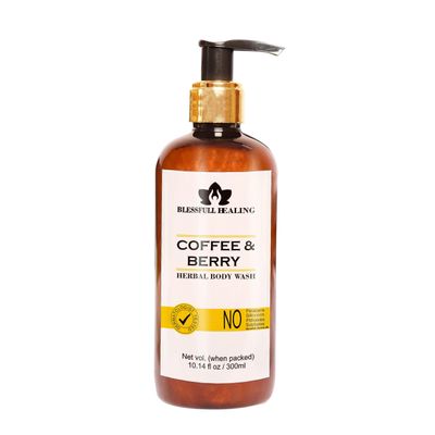 Blessfull Healing Luxury Coffee & Berry Herbal Body Wash 300 ml