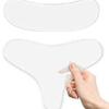 BudgetBundles US Reusable Anti Wrinkle Chest Neck Silicone Transparent Silicon Anti Aging Pad (2 Sets (2 Ea),Chest+Neck Pad) view 3