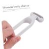 Outanaya Manual Body Hair Razor for Women Portable Armpit Hair Trimmer Safe Abs Material for Smooth Shaving Minimizes Skin Irritation Travel and Sensitive Areas view 3