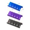 DIYEAH 3pcs Essential Oil Bottle Holder Rack Slot Stackable Plastic Storage Organizer for Kitchen Countertop Nightstand view 3