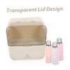 SOLUSTRE Makeup Brush Organizer Two-tiered Desktop Makeup Holder for Cosmetics Multifunctional Storage Box for Vanity and Bathroom Counter view 3
